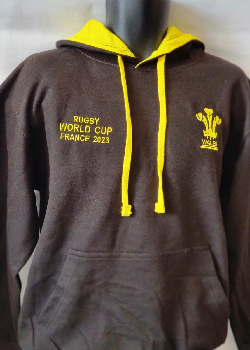 Wales rugby deals hoodie black